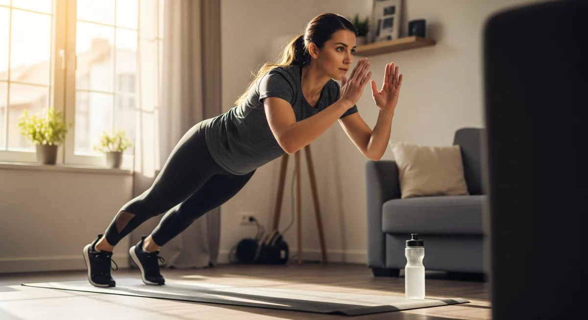 HIIT training maison : guide complet pour s'entraîner efficacement chez soi Photos par Gemini