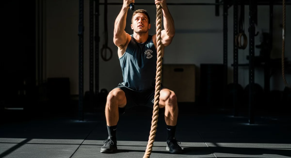 Technique Rope Climb Débutant : Guide Complet pour Réussir Photos par Gemini
